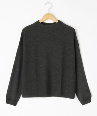 ＜ニューヨーカー/NEWYORKER＞ 大きいサイズ ウォッシャブルウール/抗ピル加工ニット(59-72-9544)(クローバープラス) グレー(04) 【三越・伊勢丹/公式】