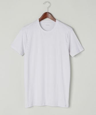 ＜シーク/SEEK＞ ▼年間素材/クルーネックTシャツ(EE1513A) 98・ライトグレー 【三越・伊勢丹/公式】