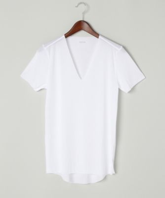＜シーク/SEEK＞ ▼ゴルフ用/メッシュ素材/VネックTシャツ(EE2514G) 03・ホワイト 【三越・伊勢丹/公式】
