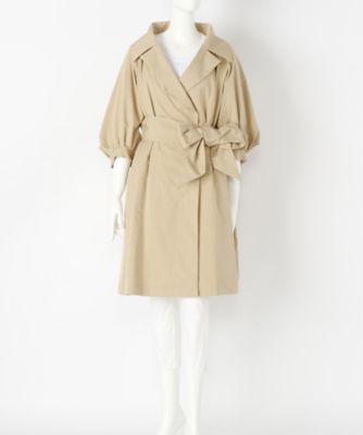 【SALE（伊勢丹）】＜マーリエ パー エフデL＞ 大きいサイズ テクノビンテージBJドレスコート(54-71114401)(クローバープラス) ベージュ(42) 【三越・伊勢丹/公式】