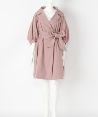 【SALE（伊勢丹）】＜マーリエ パー エフデL＞ 大きいサイズ テクノビンテージBJドレスコート(54-71114401)(クローバープラス) ピンク(31) 【三越・伊勢丹/公式】