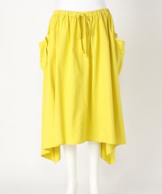 【SALE（伊勢丹）】＜SUPERIOR CLOSET L＞ 大きいサイズ コーマバーバリー スカート(75-72152444)(クローバープラス) イエロー(70) 【三越・伊勢丹/公式】