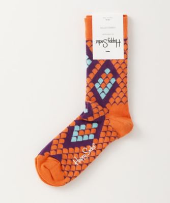 ＜ハッピーソックス/Happy Socks＞ レギュラーソックス(605025) 024・オレンジ 【三越・伊勢丹/公式】