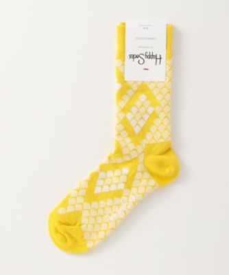 ＜ハッピーソックス/Happy Socks＞ レギュラーソックス(605025) 060・イエロー 【三越・伊勢丹/公式】