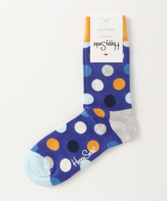 ＜ハッピーソックス/Happy Socks＞ レギュラーソックス(605003) 024・ブルー 【三越・伊勢丹/公式】