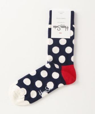 ＜ハッピーソックス/Happy Socks＞ レギュラーソックス(605003) 059・ネイビー 【三越・伊勢丹/公式】