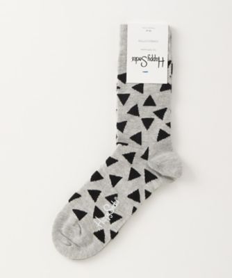 ＜ハッピーソックス/Happy Socks＞ レギュラーソックス(605004) 015・ライトグレー 【三越・伊勢丹/公式】
