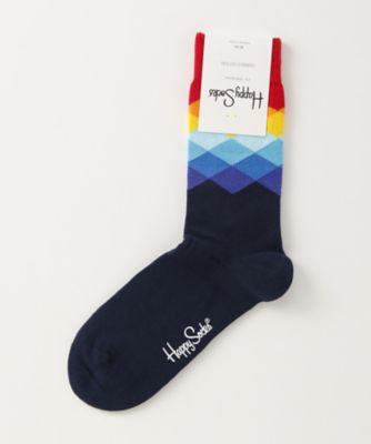 ＜ハッピーソックス/Happy Socks＞ レギュラーソックス(605011) 026・レッド 【三越・伊勢丹/公式】