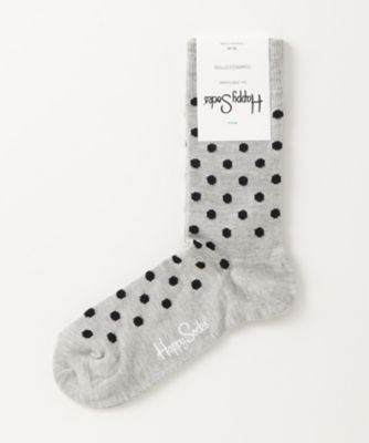 ＜ハッピーソックス/Happy Socks＞ レギュラーソックス(605028) 015・ライトグレー 【三越・伊勢丹/公式】