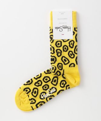 ＜ハッピーソックス/Happy Socks＞ レギュラーソックス(605038) 060・イエロー 【三越・伊勢丹/公式】