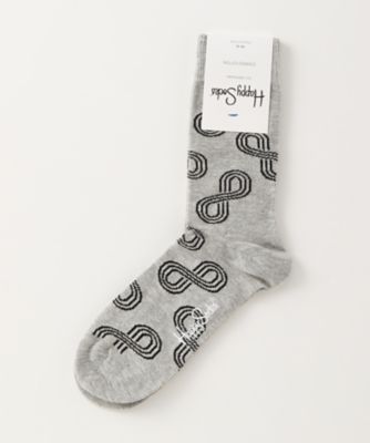 ＜ハッピーソックス/Happy Socks＞ レギュラーソックス(605051) 015・ライトグレー 【三越・伊勢丹/公式】