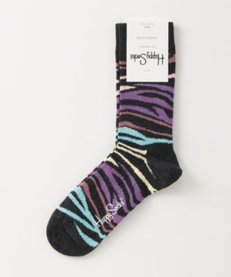 ＜ハッピーソックス/Happy Socks＞ レギュラーソックス(605060) 019・ブラック 【三越・伊勢丹/公式】
