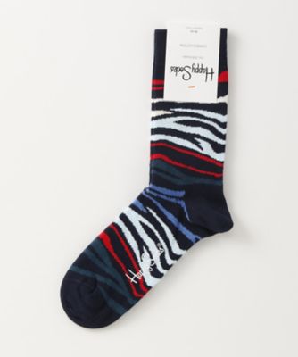 ＜ハッピーソックス/Happy Socks＞ レギュラーソックス(605060) 052・ブルー 【三越・伊勢丹/公式】