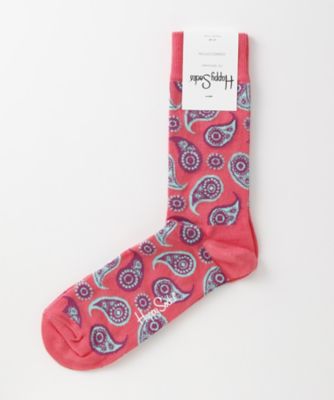 ＜ハッピーソックス/Happy Socks＞ レギュラーソックス(605061) 020・ピンク 【三越・伊勢丹/公式】