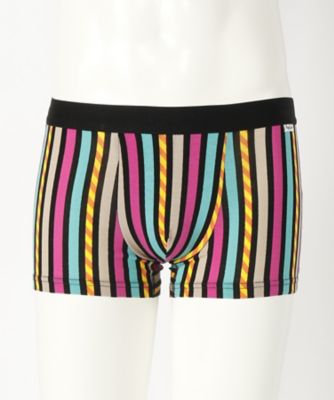 ＜ハッピーソックス/Happy Socks＞ レギュラーボクサー(603105) 019・ブラックxマルチ 【三越・伊勢丹/公式】