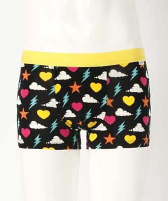 ＜ハッピーソックス/Happy Socks＞ レギュラーボクサー(603110) 019・ブラック 【三越・伊勢丹/公式】