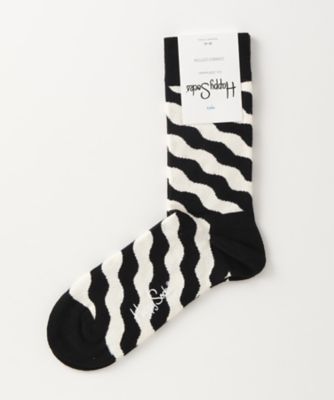 ＜ハッピーソックス/Happy Socks＞ レギュラーソックス(605072) 019・ブラック 【三越・伊勢丹/公式】