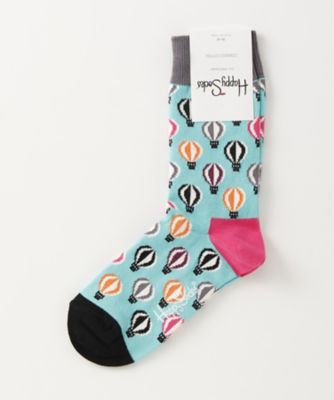 ＜ハッピーソックス/Happy Socks＞ レギュラーソックス(605074) 085・エメラルドグリーン 【三越・伊勢丹/公式】