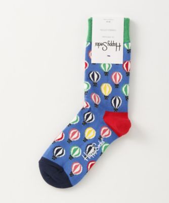 ＜ハッピーソックス/Happy Socks＞ レギュラーソックス(605074) 052・ブルー 【三越・伊勢丹/公式】