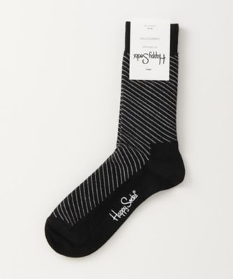 ＜ハッピーソックス/Happy Socks＞ レギュラーソックス(605077) 019・ブラック 【三越・伊勢丹/公式】