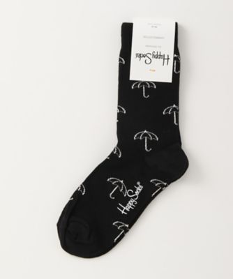 ＜ハッピーソックス/Happy Socks＞ レギュラーソックス(605070) 019・ブラック 【三越・伊勢丹/公式】
