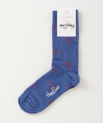 ＜ハッピーソックス/Happy Socks＞ レギュラーソックス(605070) 052・ブルー 【三越・伊勢丹/公式】