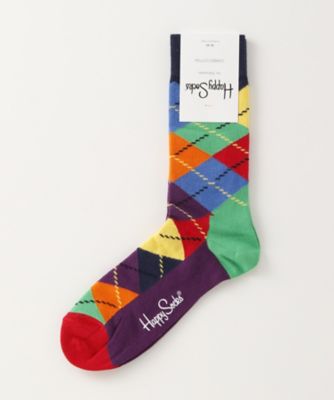 ＜ハッピーソックス/Happy Socks＞ レギュラーソックス(605080) 073・ネイビー 【三越・伊勢丹/公式】