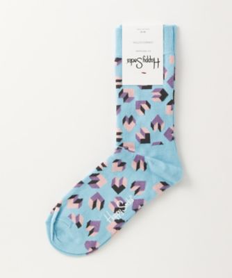 ＜ハッピーソックス/Happy Socks＞ レギュラーソックス(605069) 042・サックス 【三越・伊勢丹/公式】