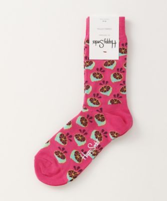 ＜ハッピーソックス/Happy Socks＞ レギュラーソックス(605063) 026・ピンク 【三越・伊勢丹/公式】