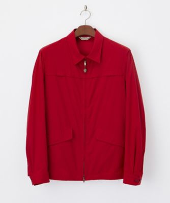【SALE（伊勢丹）】＜マックレガー バッジ ドラゴン＞ 【S】【紳士大きいサイズ】ブルゾン(112116301) 76・レッド 【三越・伊勢丹/公式】