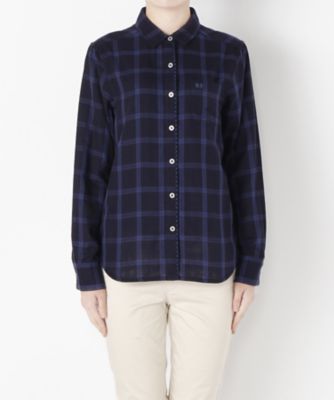 ＜McGREGOR＞ 二重織チェック(311177605) NAVY(49) 【三越・伊勢丹/公式】