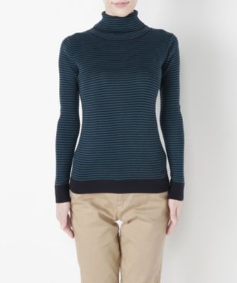 ＜McGREGOR＞ コットンボーダーニット(311737603) NAVY(49) 【三越・伊勢丹/公式】