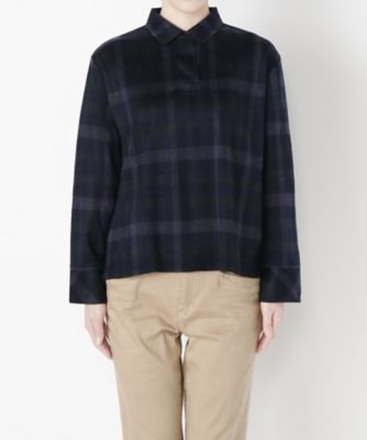 ＜McGREGOR＞ ジャカードシャギーカット アンド ソーン(311617604) NAVY(49) 【三越・伊勢丹/公式】