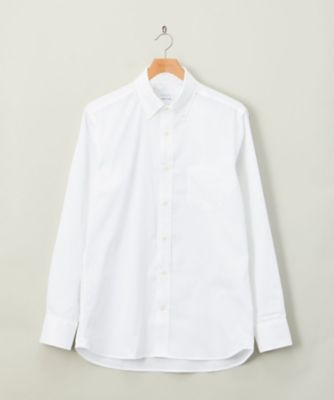 ＜マッキントッシュ フィロソフィー/MACKINTOSH PHILOSOPHY＞ 【TROTTER】トロッタードビーオックスボタンダウンシャツ(H1M24510) ホワイト 【三越・伊勢丹/公式】