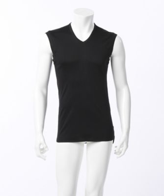 ＜イセタンメンズ/ISETAN MEN'S＞ スリーブレスシャツ(2891261) 99・ブラック 【三越・伊勢丹/公式】
