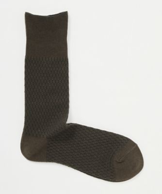 ＜通勤快足＞ ビジネスソックス(0163351243) 86・ブラウン 【三越・伊勢丹/公式】