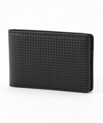 ＜ノイインテレッセ＞ ライセンスケース(3878) ブラックxブラック 【三越・伊勢丹/公式】