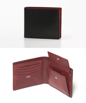 ＜キプリスコレクション/CYPRIS＞ 小銭入れ付き札入れ(4231) 01・ブラック 【三越・伊勢丹/公式】