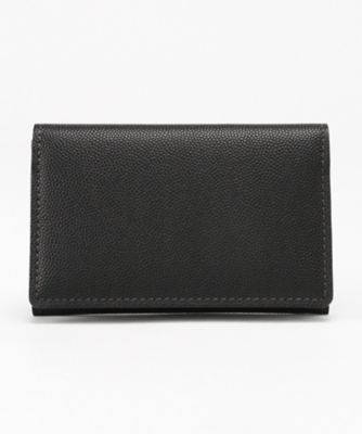 ＜キプリス/CYPRIS＞ ペルラネラ ササマチ名刺入れ(8444) ブラックxレッド 【三越・伊勢丹/公式】