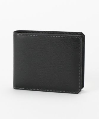 ＜キプリス/CYPRIS＞ トリロジー 二つ折り財布(小銭入れ付)(8531) ブラックxグレー 【三越・伊勢丹/公式】