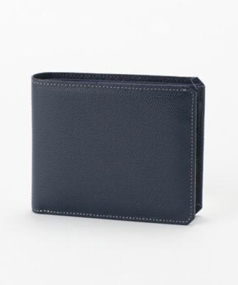 ＜キプリス/CYPRIS＞ トリロジー 二つ折り財布(小銭入れ付)(8531) ネイビーxブルー 【三越・伊勢丹/公式】