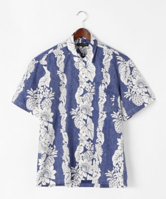 【SALE（伊勢丹）】 【S】【紳士大きいサイズ】半袖シャツ(53914) ブルー 【三越・伊勢丹/公式】