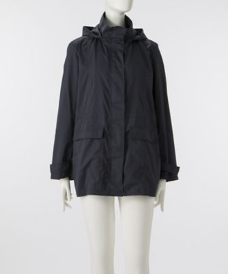 【SALE（伊勢丹）】 大きいサイズ &starf;<ヒロタ>タフタストレッチコート(267518)(クローバー) ネイビーブルー 【三越・伊勢丹/公式】