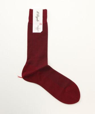 【SALE（三越）】＜イル レガロ/Il Regalo＞ 【S】ビジネス靴下(0163746128) 74・レッド 【三越・伊勢丹/公式】