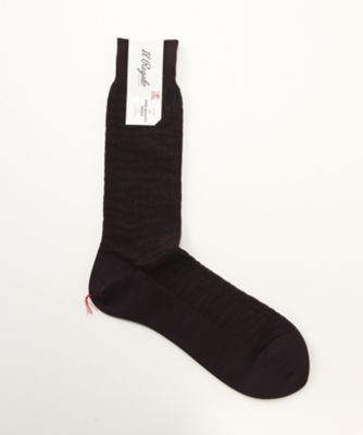 【SALE（三越）】＜イル レガロ/Il Regalo＞ 【S】ビジネス靴下(0163746130) 29・パープル 【三越・伊勢丹/公式】