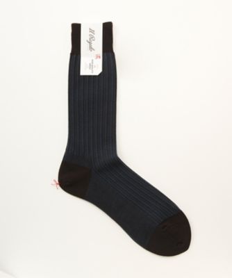 ＜イル レガロ/Il Regalo＞ ビジネス靴下(0163346151) 89・ブラウン 【三越・伊勢丹/公式】