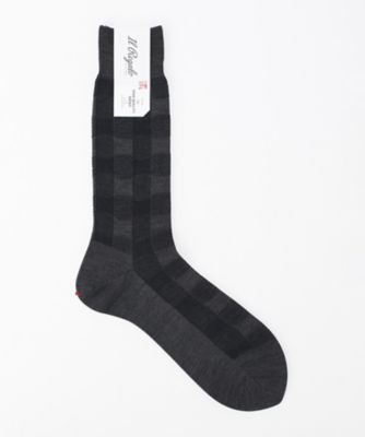 ＜イル レガロ/Il Regalo＞ ビジネスソックス(0163346300) 98・チャコール 【三越・伊勢丹/公式】