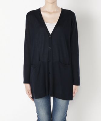 ＜ensuite＞ LUKEロングカーディガン(5407360056) ネイビー(39) 【三越・伊勢丹/公式】