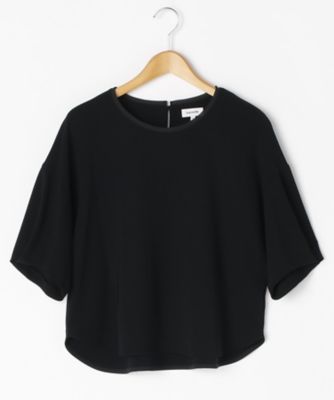 ＜ensuite＞ 大きいサイズ アイリーニ ブラウス(5417320051)(クローバー) ブラック(99*) 【三越・伊勢丹/公式】