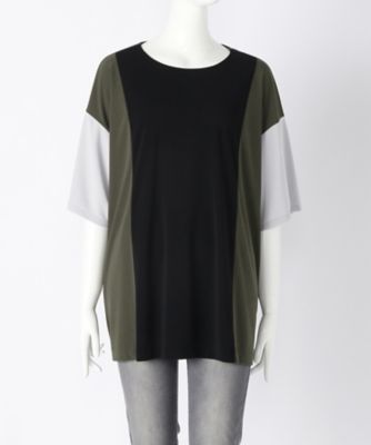 【SALE（伊勢丹）】＜ensuite＞ 大きいサイズ ONOPOLYスムースカット アンド ソーン(5417370004)(クローバー) ブラック(99*) 【三越・伊勢丹/公式】